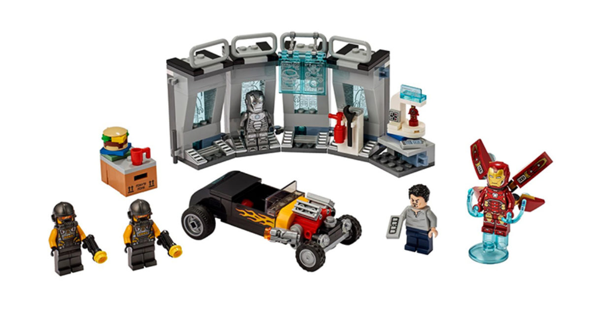 lego iron man armory