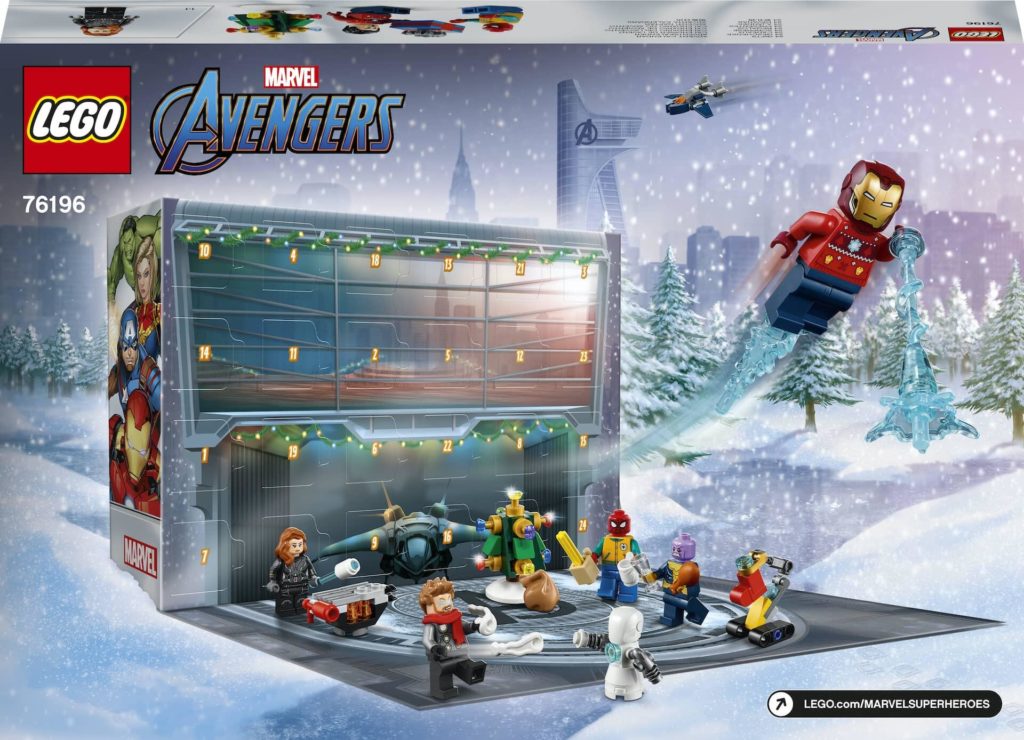 LEGO Marvel Advent Calendar box 1