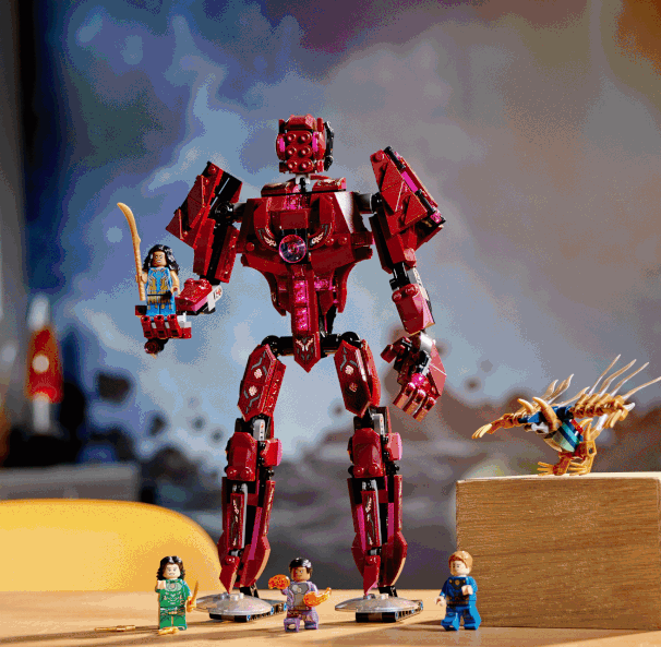LEGO Marvel Eternals Yahoo 76155 In Arishems Shadow lifestyle 1