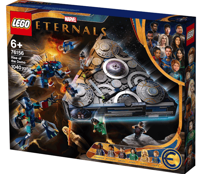LEGO Marvel Eternals Yahoo 76166 Rise of the Domo box