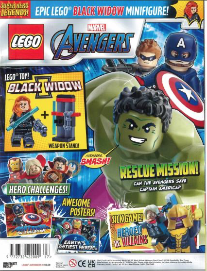 LEGO Marvels Avengers magazine