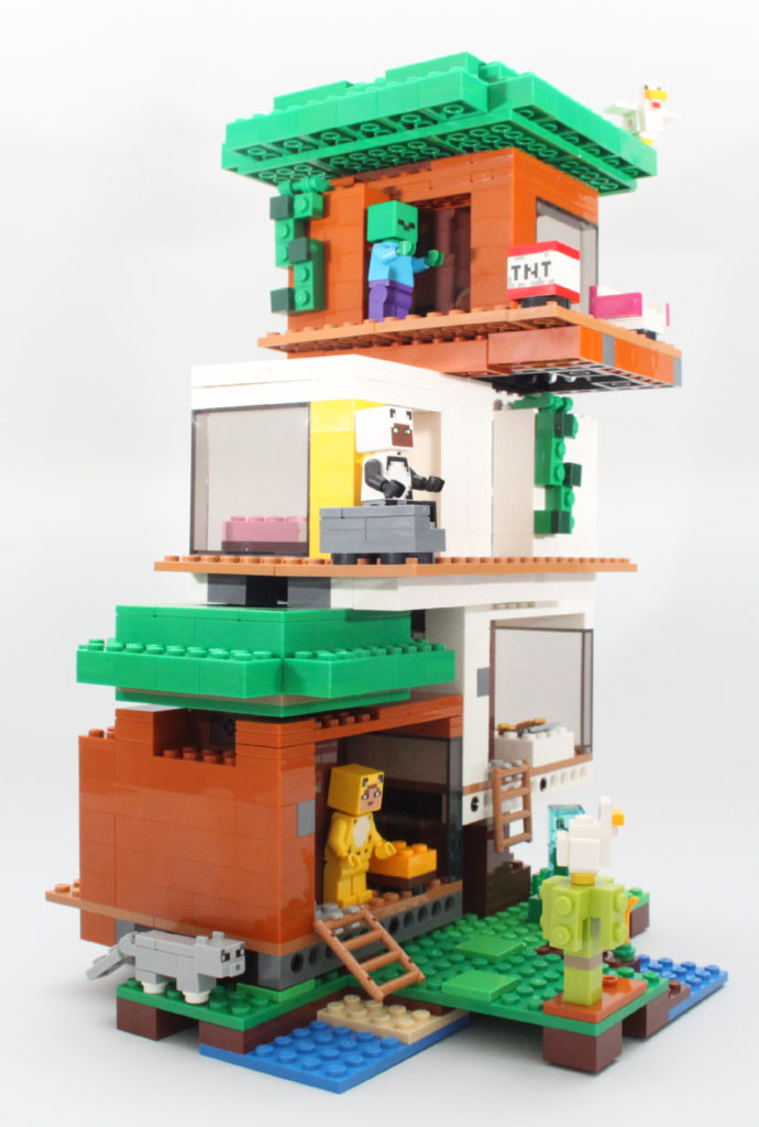 LEGO Minecraft 21175 Modern Treehouse review 2 1