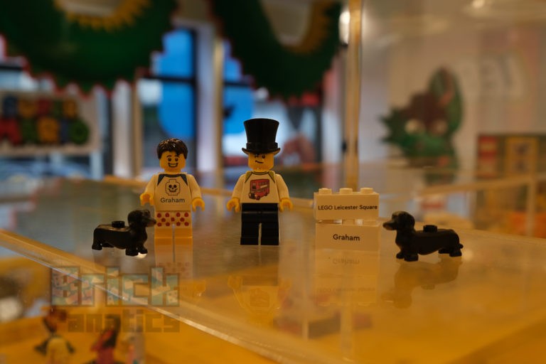 Creating a custom character at the LEGO Minifigure Factory