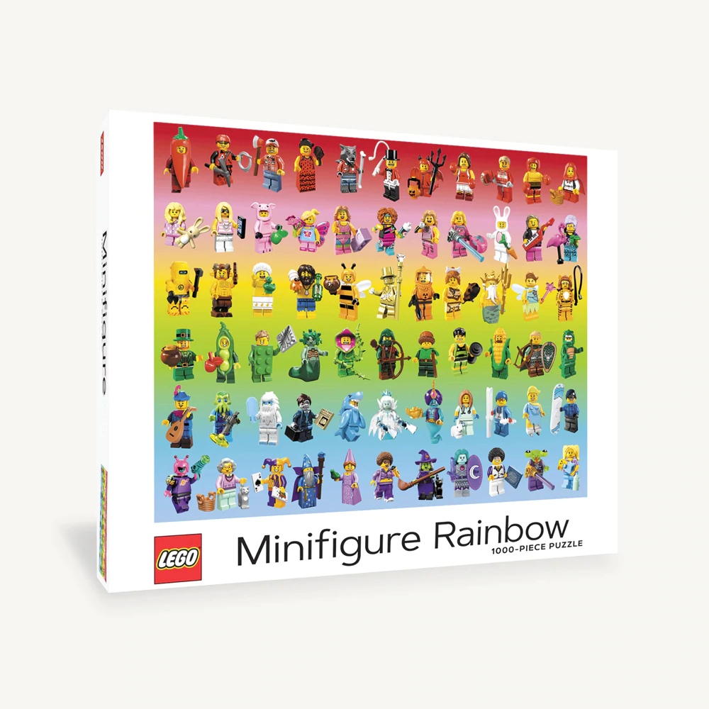 LEGO Minifigure Rainbow Puzzle 1