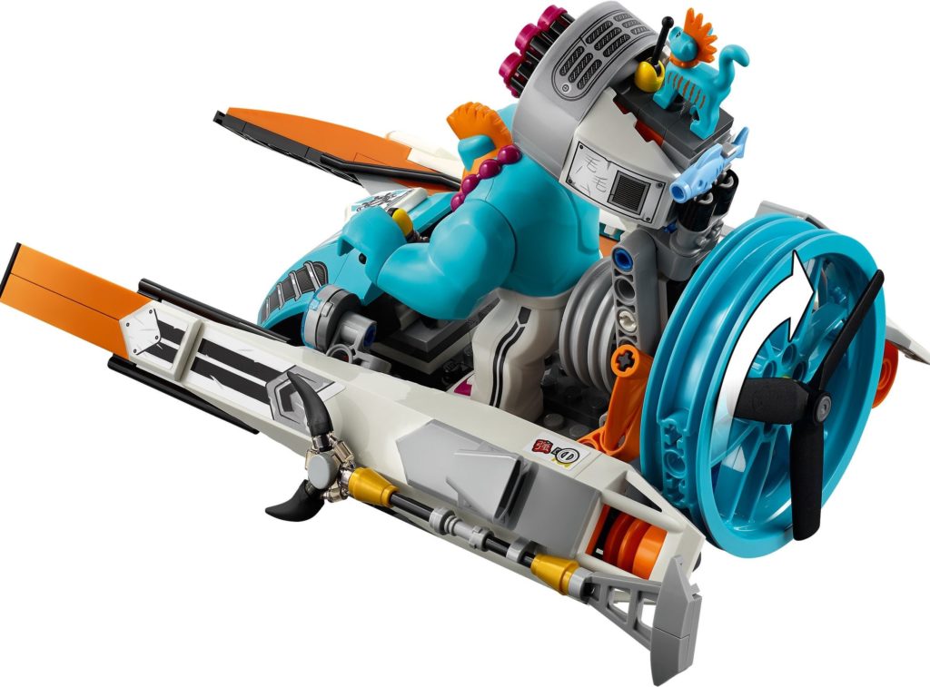 LEGO Monkie Kid 80014 Sandys Speedboat 8