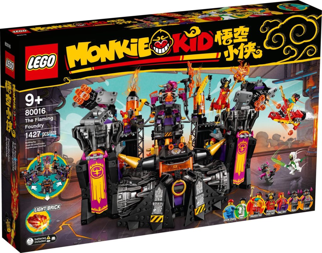 LEGO Monkie Kid 80016 The Flaming Foundry 2