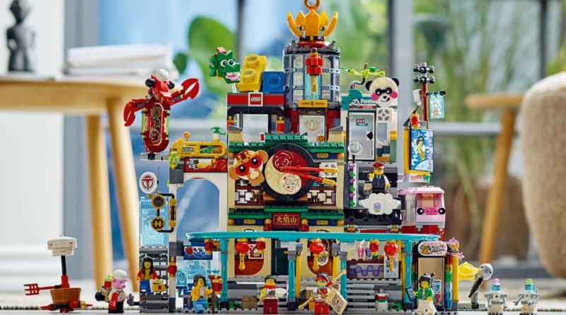 LEGO Monkie Kid X City ფარნების ცხოვრების წესი 3 გამორჩეულია