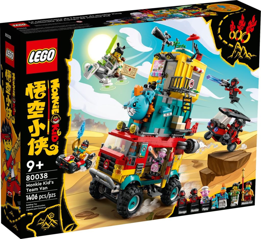 LEGO Monkie Kid 80038 Monkie Kids Team Van 1