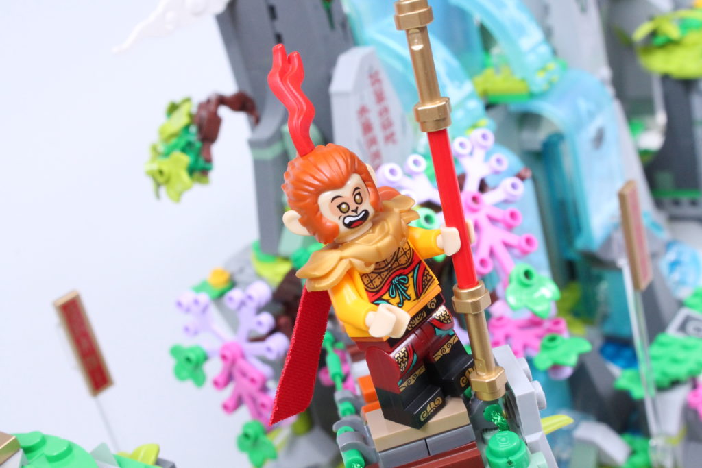 LEGO Monkie Kid The Legendary Flower Fruit Mountain review 39