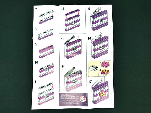 LEGO Mothers Day card instructions 2