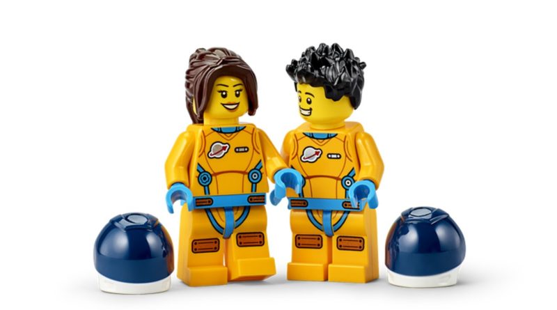 LEGO NASA STEM series minifigures featured