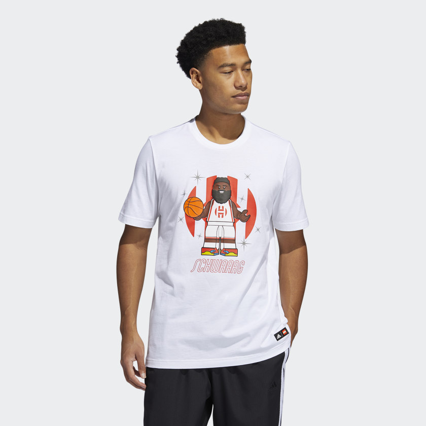 LEGO NBA Adidas James Harden shirt 8