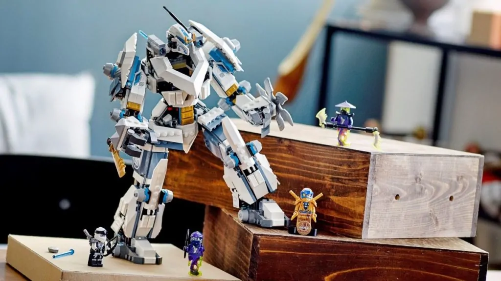 LEGO NINJAGO 71738 Zanes Titan Mech Battle featured resized
