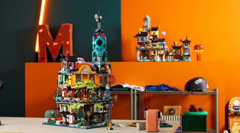 LEGO NINJAGO 71741 Ninjago City Gardens Lifestyle 1 ridimensionato in primo piano