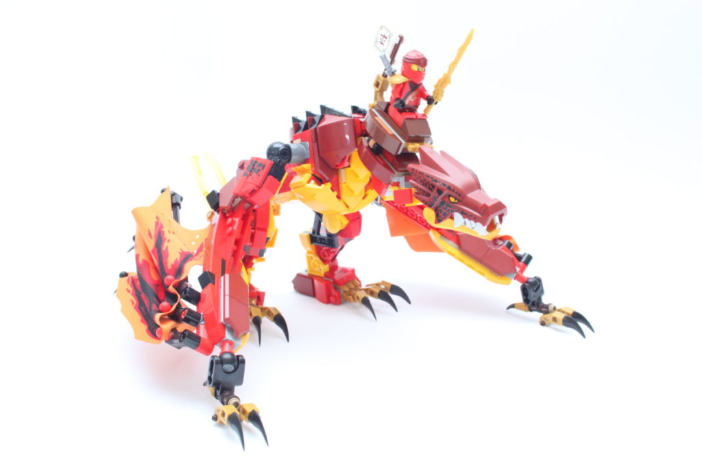 LEGO NINJAGO 71754 Fire Dragon Attack review 8