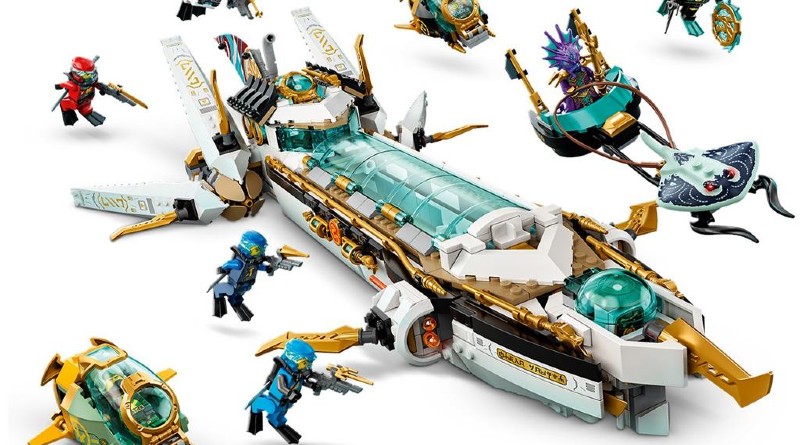 An upcoming NINJAGO set was partially inspired by a LEGO NASA model