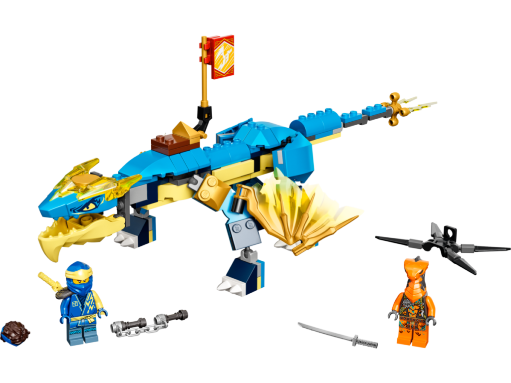 LEGO NINJAGO 71760 Jays Thunder Dragon EVO 5