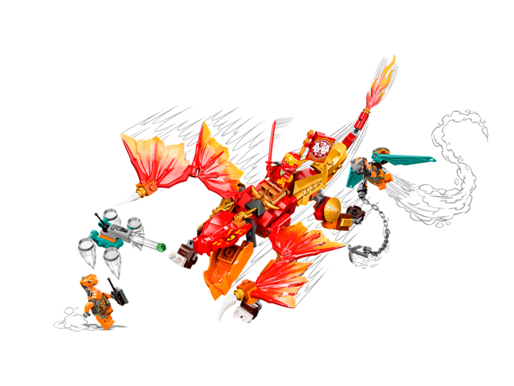 LEGO NINJAGO 71762 Kais Fire Dragon EVO 2