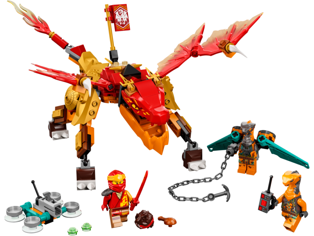 LEGO NINJAGO 71762 Kais Fire Dragon EVO 5