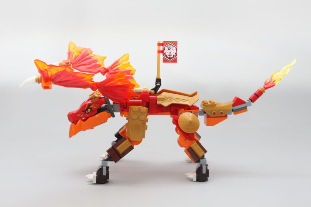 LEGO NINJAGO 71762 Kais Fire Dragon EVO review 13