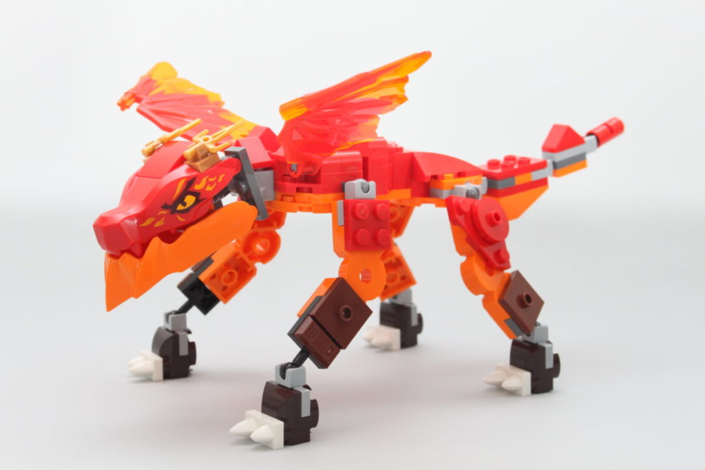 LEGO NINJAGO 71762 Kais Fire Dragon EVO review 15