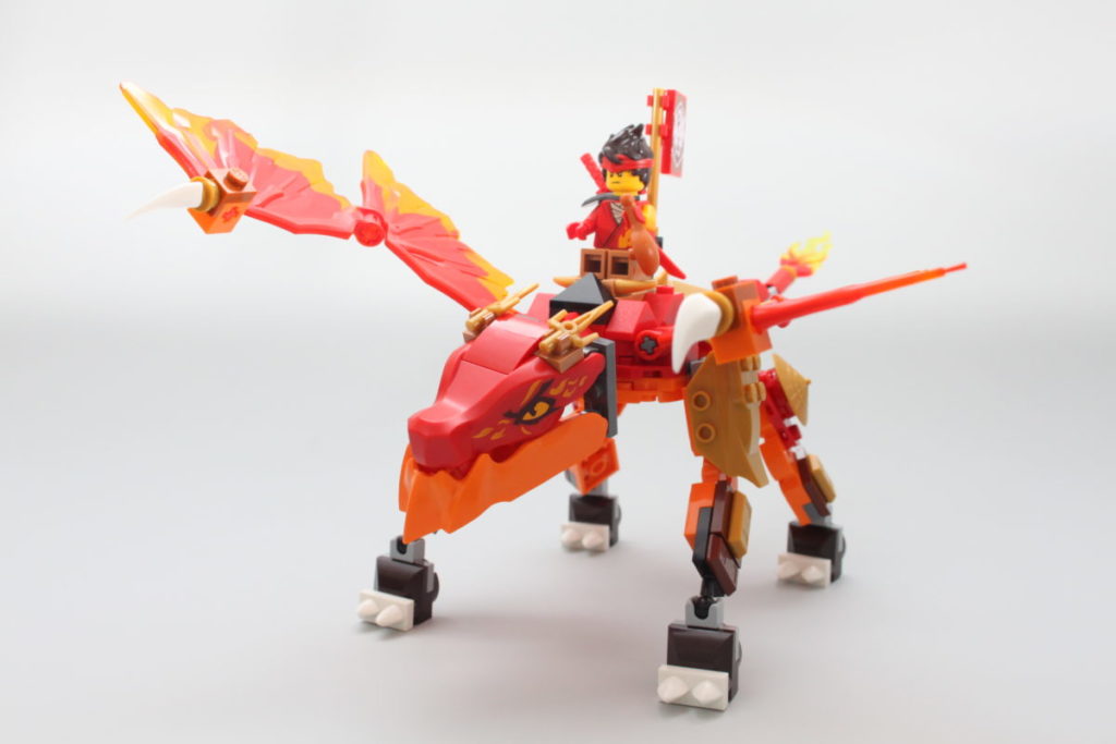 LEGO NINJAGO 71762 Kais Fire Dragon EVO review 20