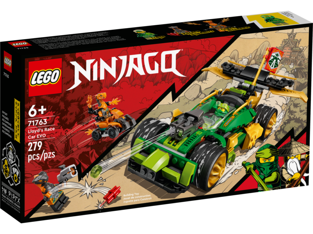 LEGO NINJAGO 71763 Lloyds Race Car EVO 1