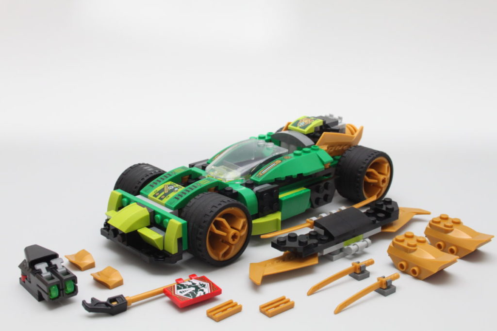 LEGO NINJAGO 71763 Lloyds Race Car EVO review 19