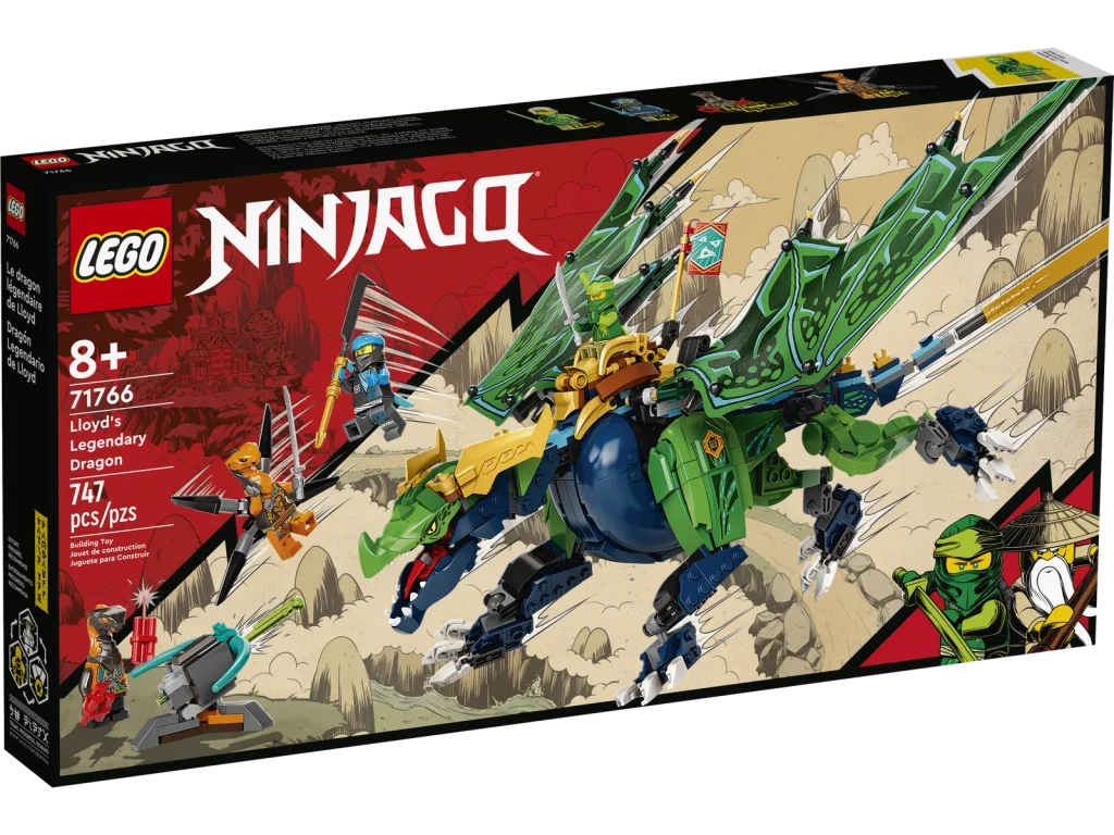 LEGO NINJAGO 71766 Lloyds Legendary Dragon 1