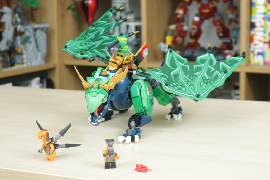 LEGO NINJAGO 71766 Lloyds Legendary Dragon review 1