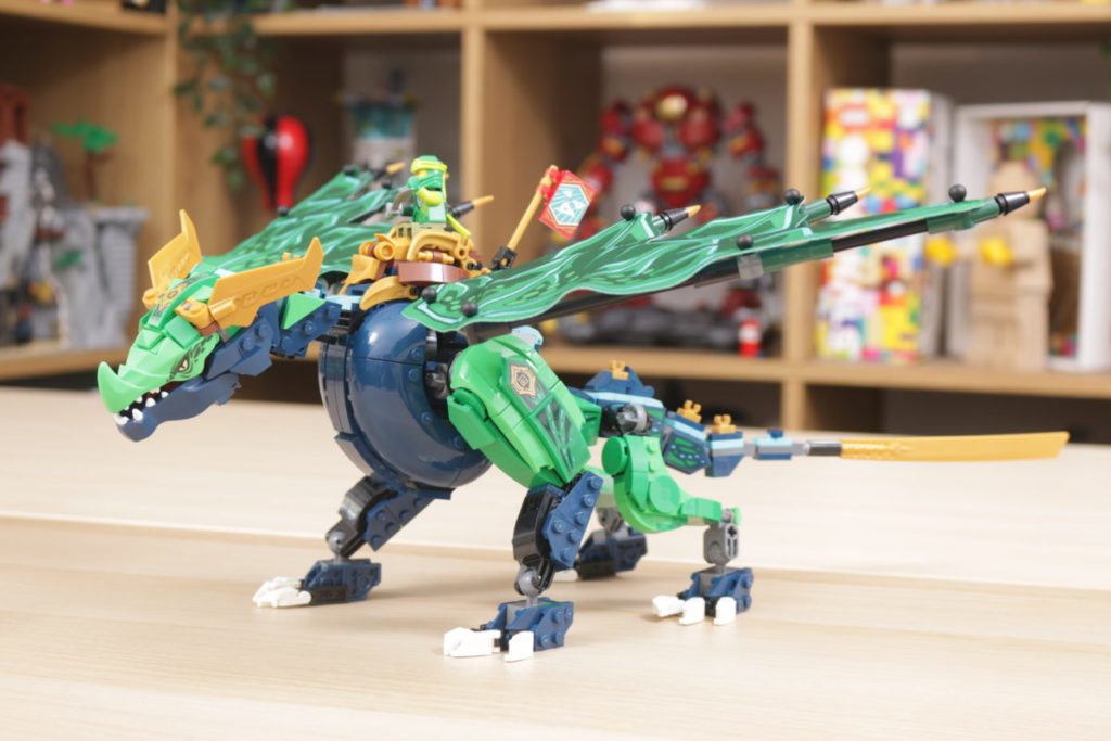 LEGO NINJAGO 71766 Lloyds Legendary Dragon review 13 1024x683
