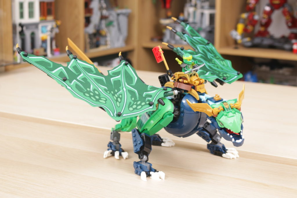 LEGO NINJAGO 71766 Lloyds Legendary Dragon review 15 1024x683