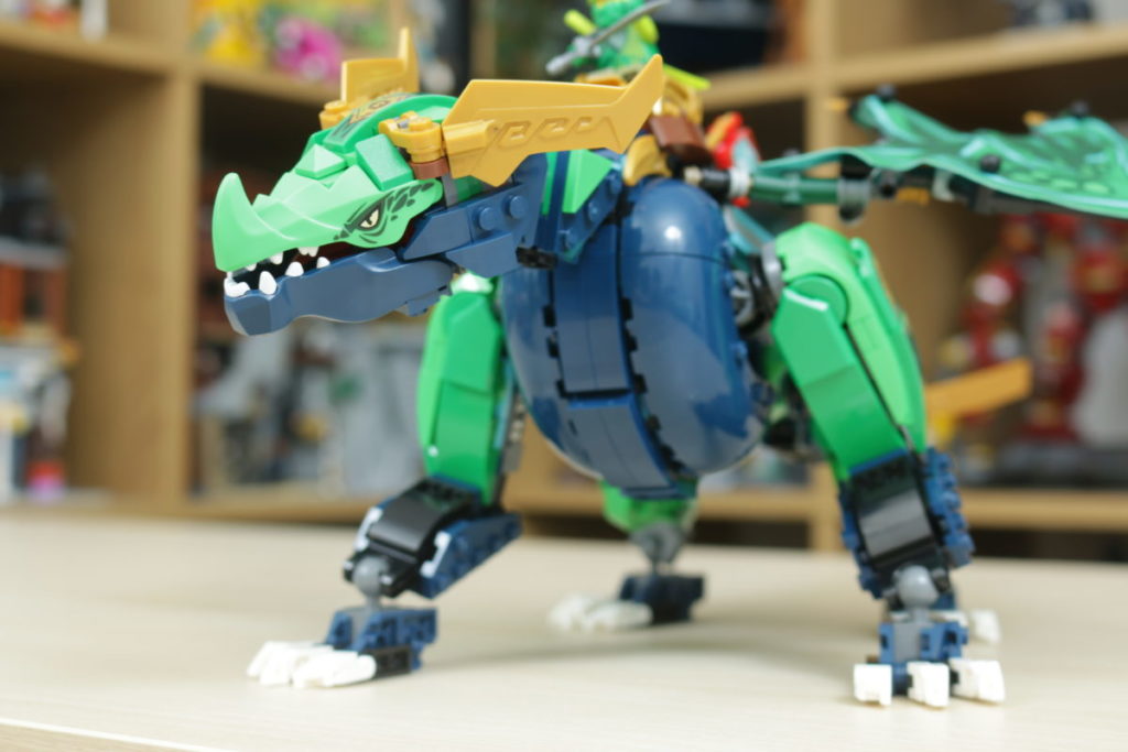LEGO NINJAGO 71766 Lloyds Legendary Dragon review 16