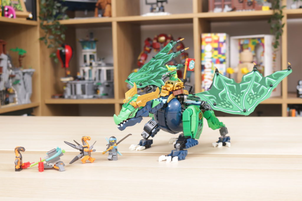 LEGO NINJAGO 71766 Lloyds Legendary Dragon review 26 1024x683