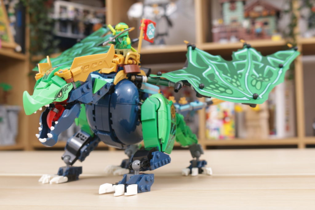 LEGO NINJAGO 71766 Lloyds Legendary Dragon review 27
