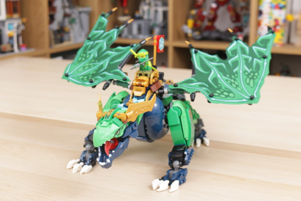LEGO NINJAGO 71766 Lloyds Legendary Dragon review 29 1024x683