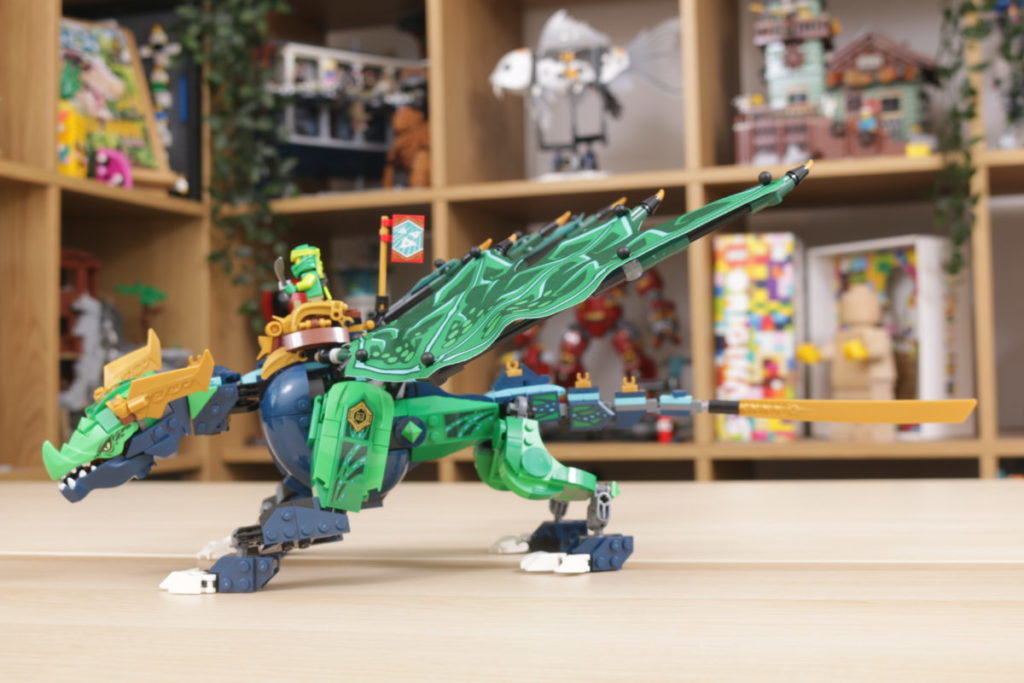 LEGO NINJAGO 71766 Lloyds Legendary Dragon review 31 1024x683