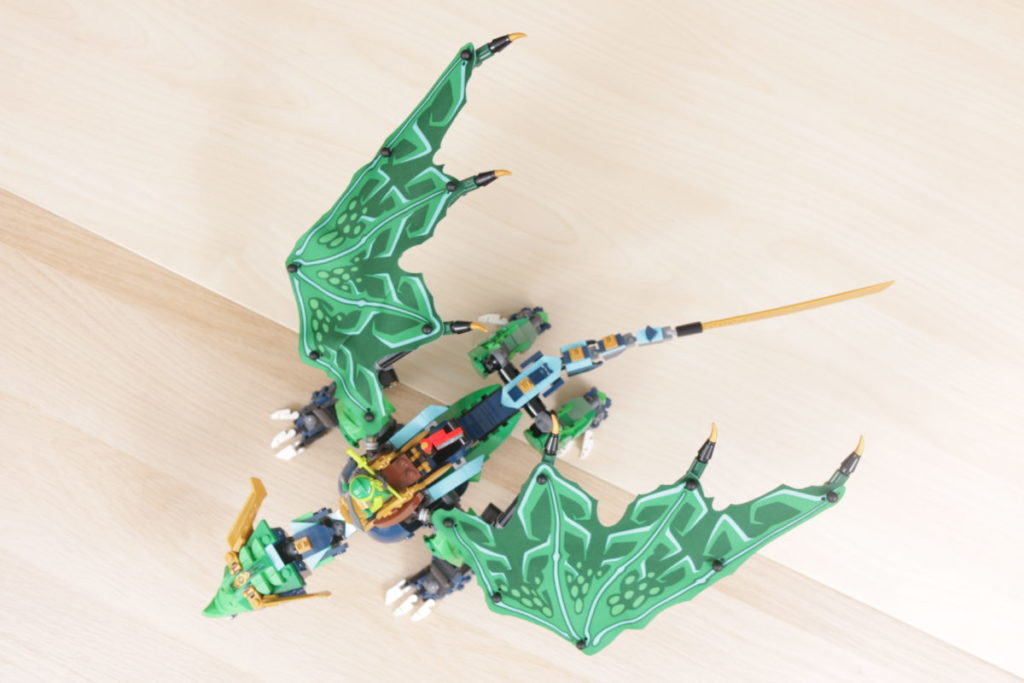 LEGO NINJAGO 71766 Lloyds Legendary Dragon review 32 1024x683