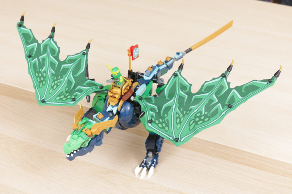 LEGO NINJAGO 71766 Lloyds Legendary Dragon review 33 1024x683