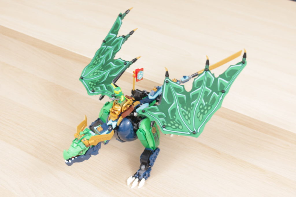 LEGO NINJAGO 71766 Lloyds Legendary Dragon review 34 1024x683