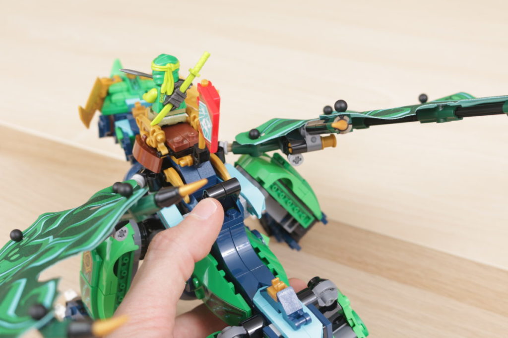 LEGO NINJAGO 71766 Lloyds Legendary Dragon review 35 1024x683