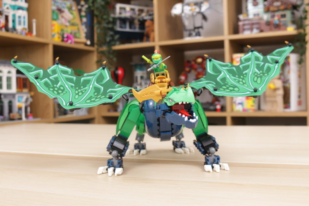 LEGO NINJAGO 71766 Lloyds Legendary Dragon review 37 1024x683