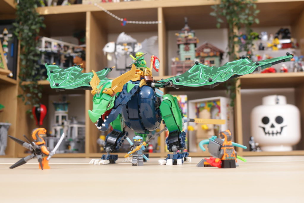 LEGO NINJAGO 71766 Lloyds Legendary Dragon review 38 1024x683