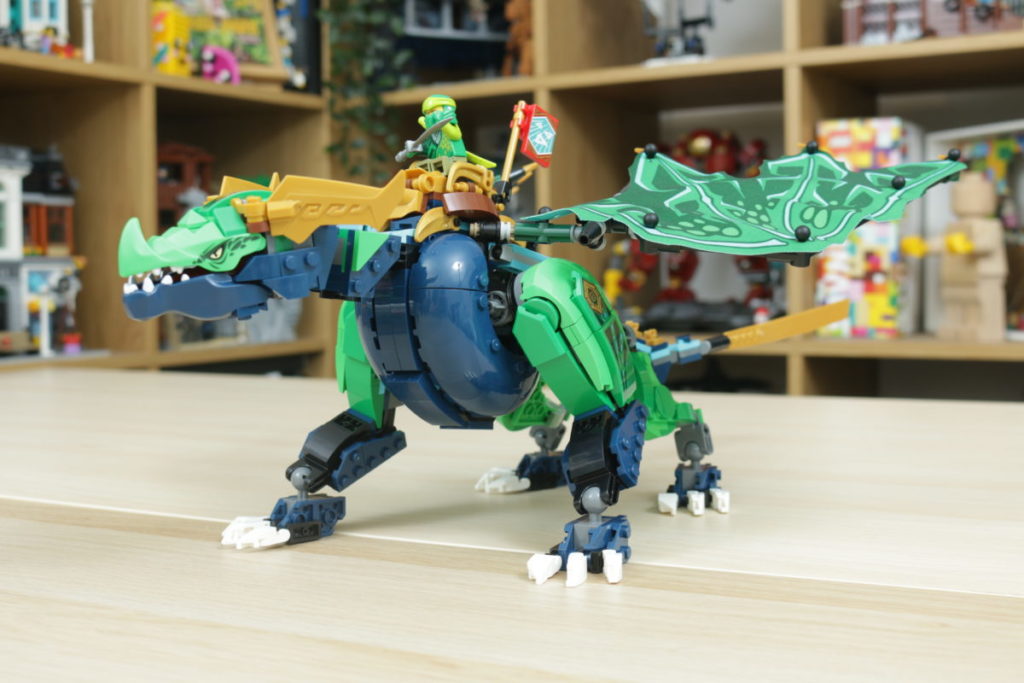 LEGO NINJAGO 71766 Lloyds Legendary Dragon review 6