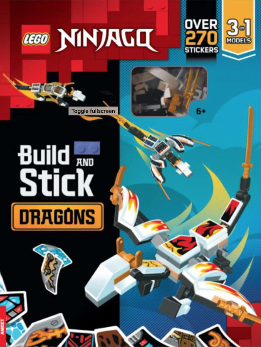 LEGO NINJAGO Build and Stick Dragons 1