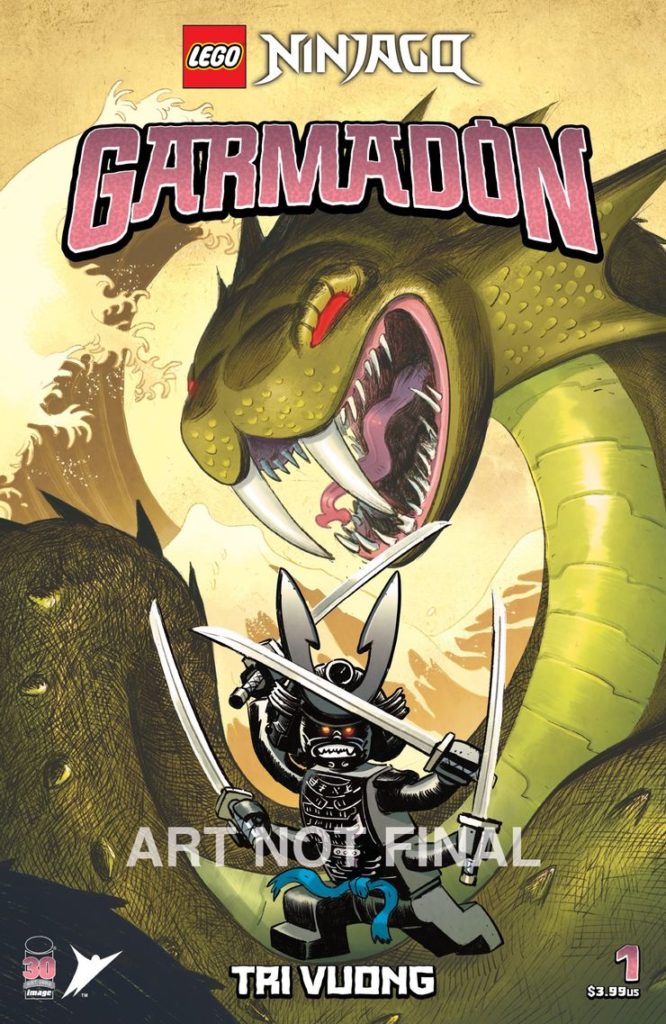 LEGO NINJAGO Garmadon comic alternate cover 1