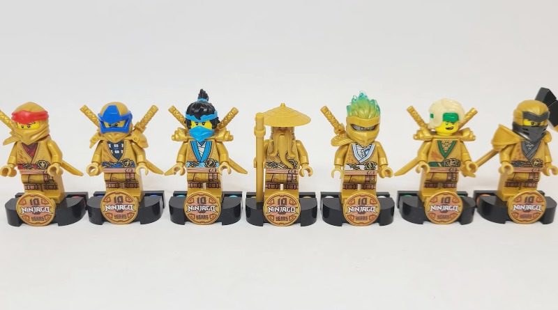 Get a look at every one of the LEGO NINJAGO golden