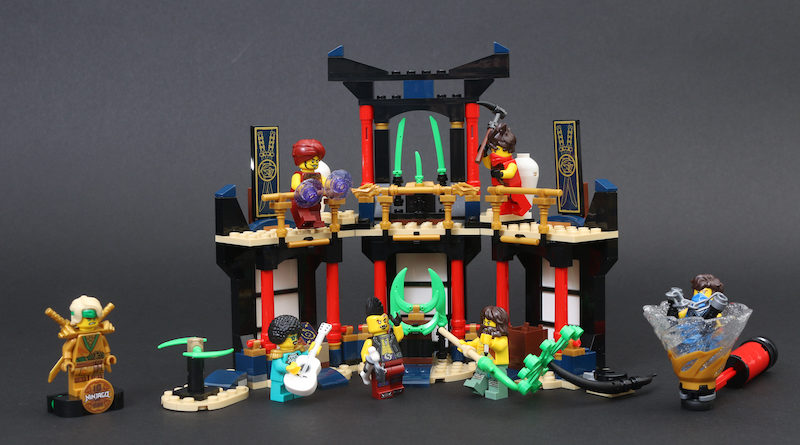 LEGO NINJAGO Legacy 71735 Tournament of Elements review title