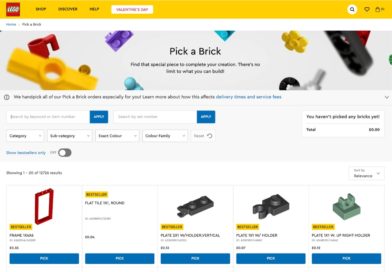 LEGO wants your feedback on its new Pick a Brick service