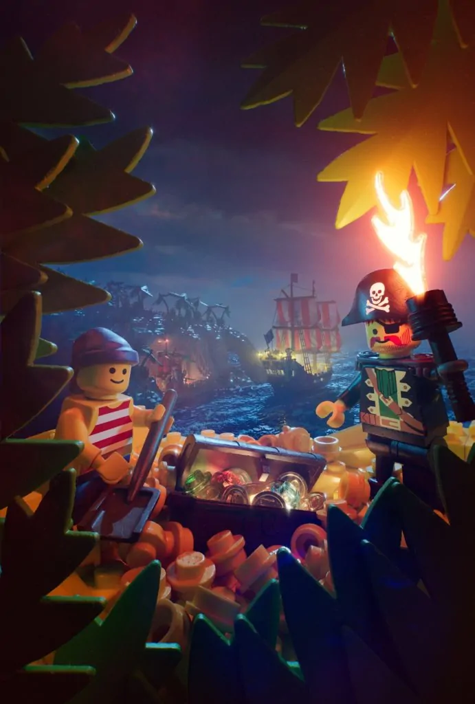 LEGO Pirate poster Stefan Muller